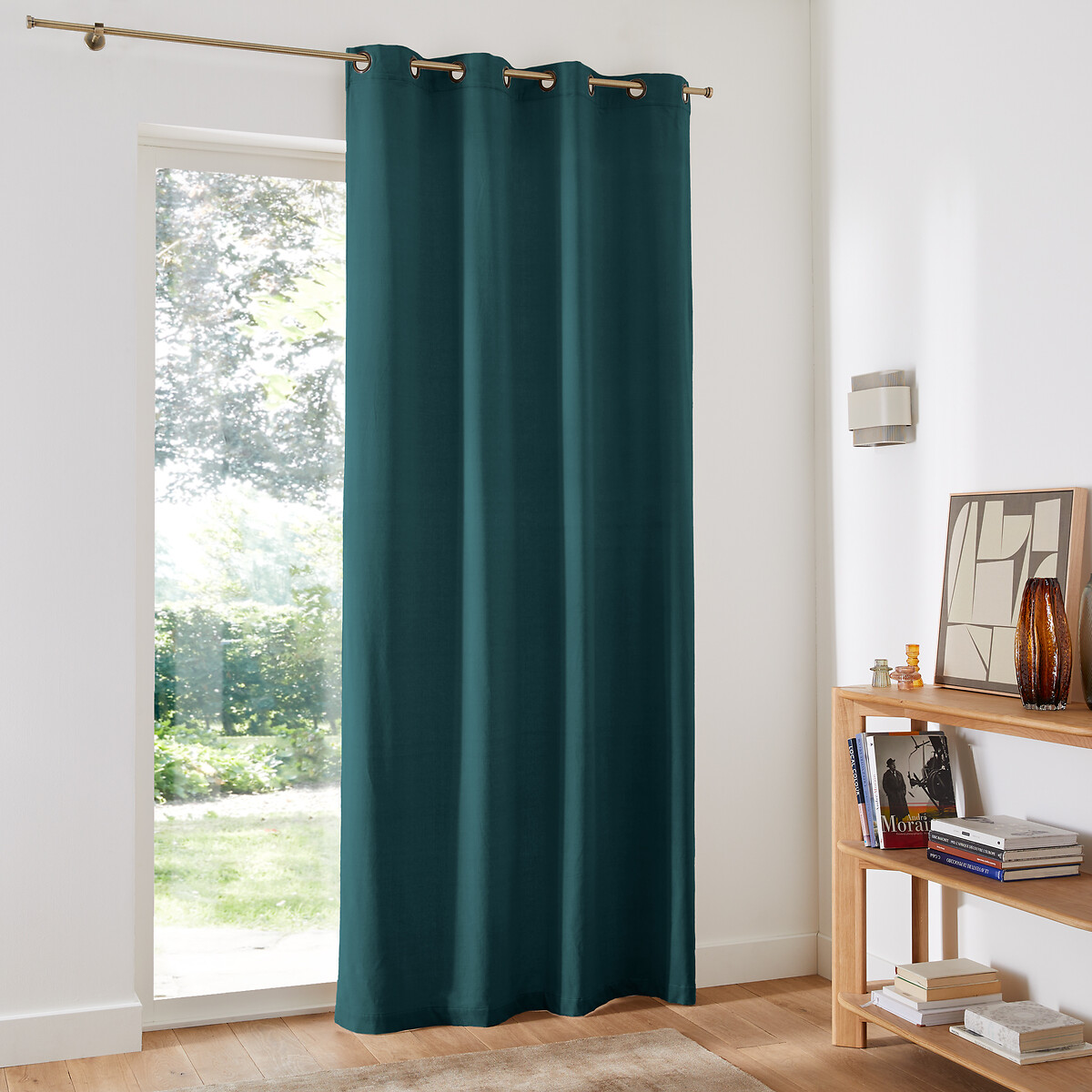 Velvet Eyelet Curtains