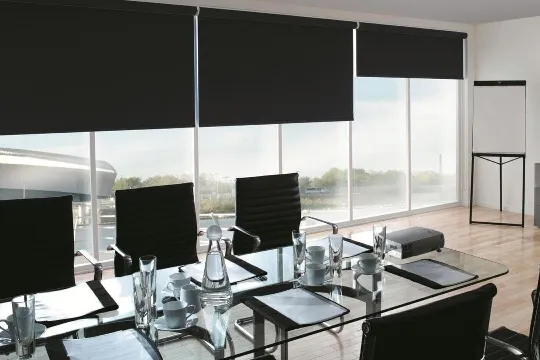 motorized office roller blinds in Dubai