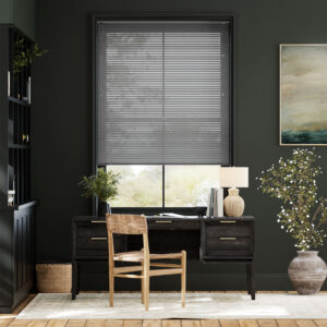 Essence Mid Grey L-Shaped Venetian Blind