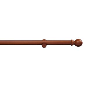 KOO Hampton Wood Curtain Rod – Walnut