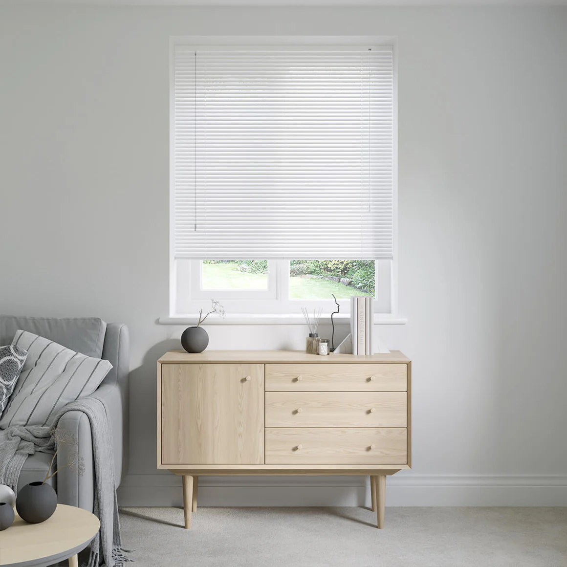 Matt White Venetian Blinds