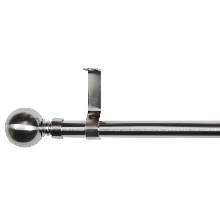 Mode Home Noosa Ball Curtain Rod – Nickel