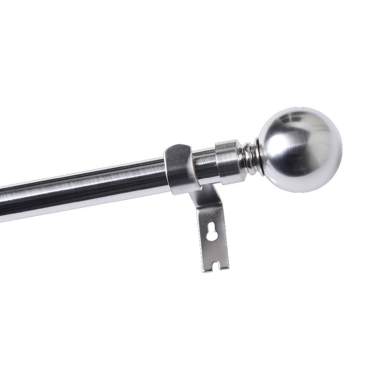 Mode Home Noosa Ball Curtain Rod – Nickel
