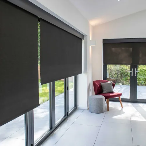 Motorized Window blinds Installation Project Dubai