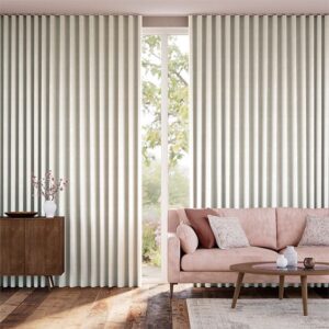 S-Fold Dupioni Faux Silk Oyster Curtains