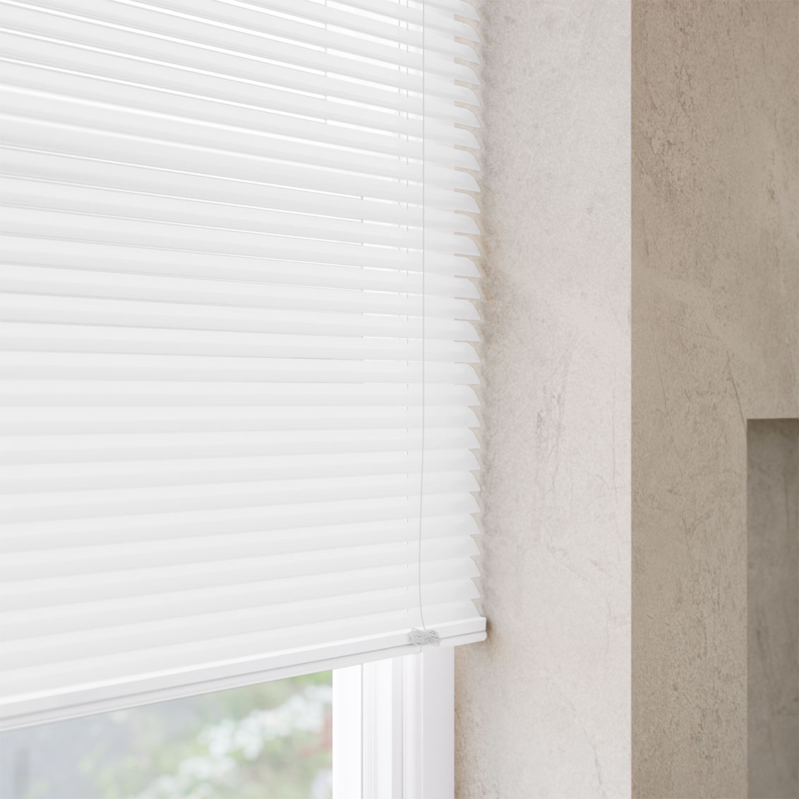 Spirit Cool White L-Shaped Venetian Blind