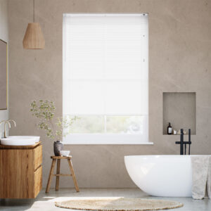 Spirit Cool White L-Shaped Venetian Blind