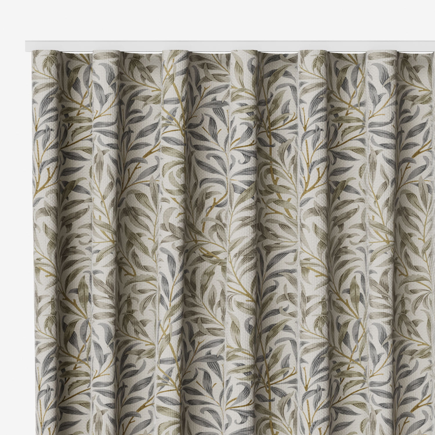 William Morris Willow Bough Mink Curtain