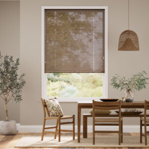 Woodgrain Walnut Venetian Blind