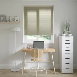 Antique Brass 25mm Venetian Blinds