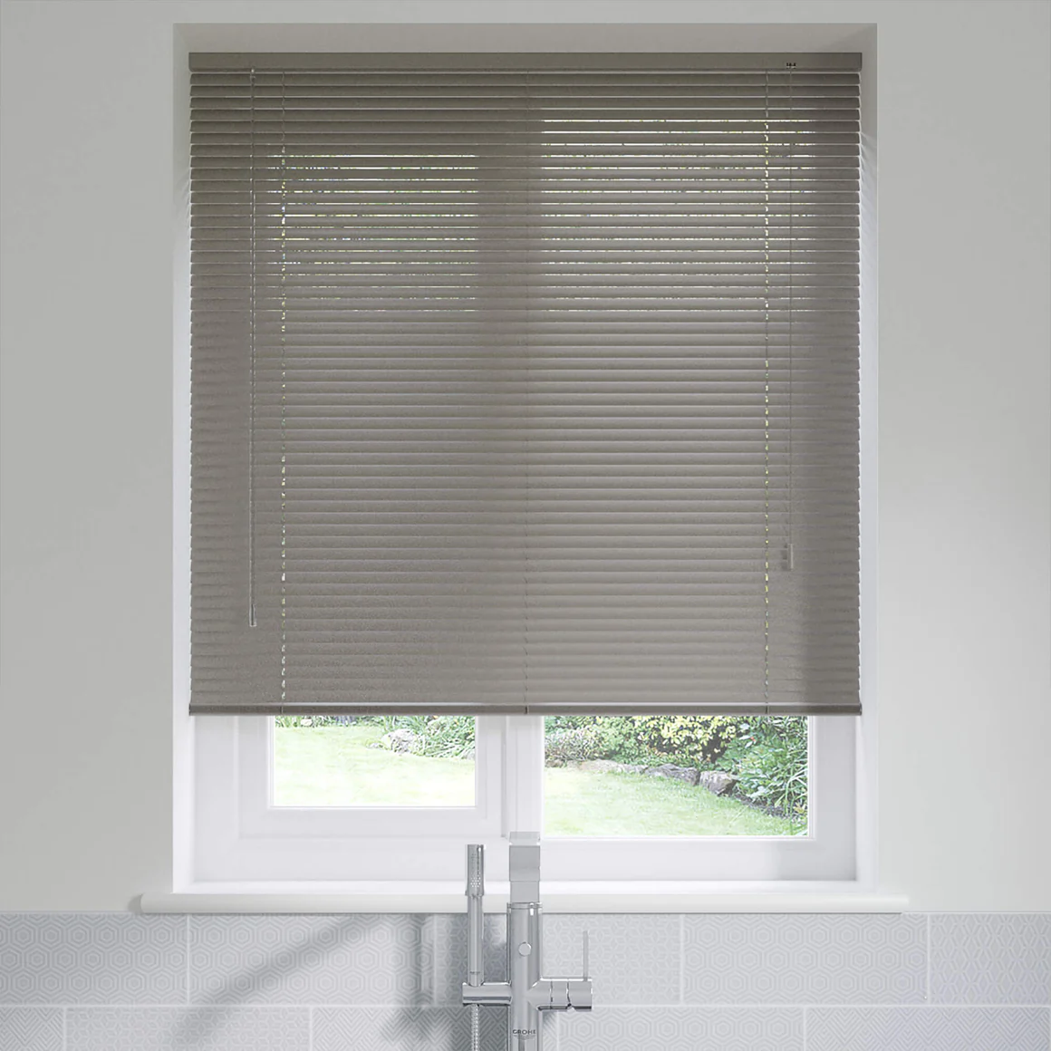 Gunmetal Grey 25mm Venetian Blinds