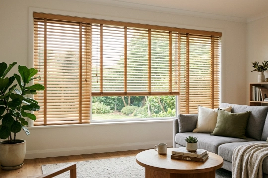 Timber Blinds for Dubai home