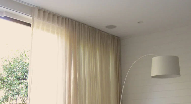 Ceiling Curtain Fixing
