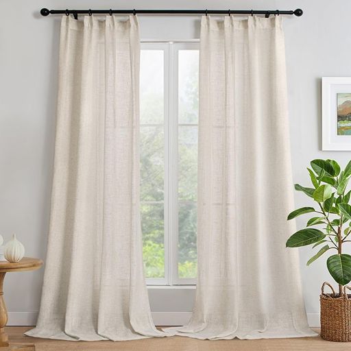 Pencil Pleat Sheer Curtains