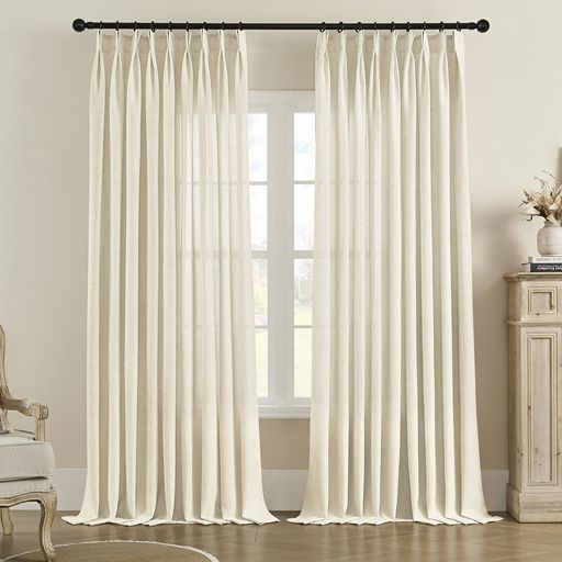 Pinch Pleat Sheer Curtains