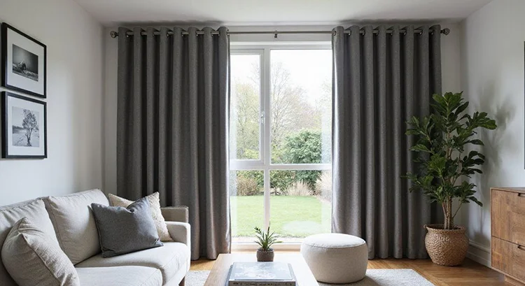Wall Mounted Curtain Installation