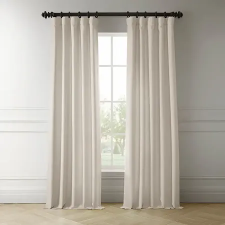 Ivory Linen Curtains