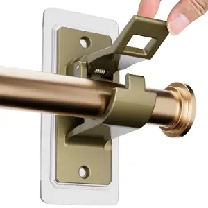 No Drill Curtain Rod