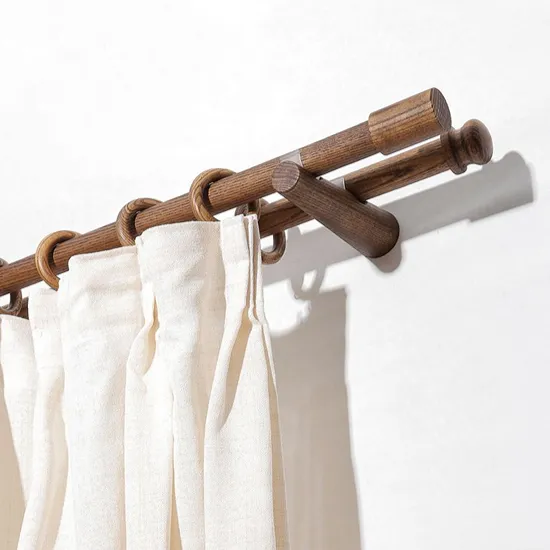 Wood Curtain Rods