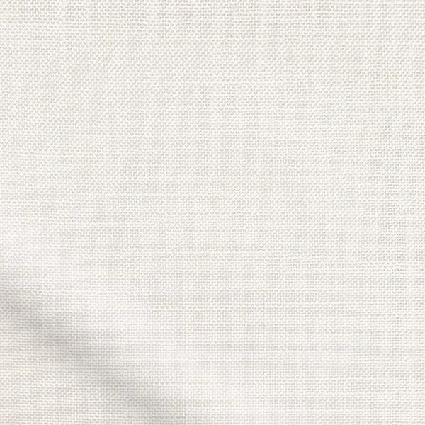 Bijou Alabaster Soft Linen Pencil Pleat Curtain