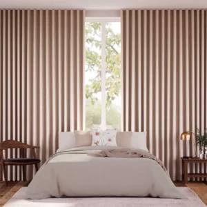 Cavendish Warm Blush Soft Pink Curtains