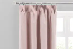 Cotton Pencil Pleat Curtain