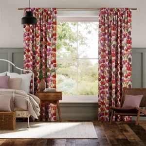 Emma Bridgewater Tulips Pink Floral Curtains