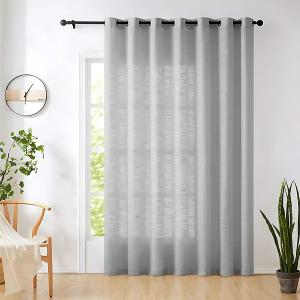 Grey Linen Curtains