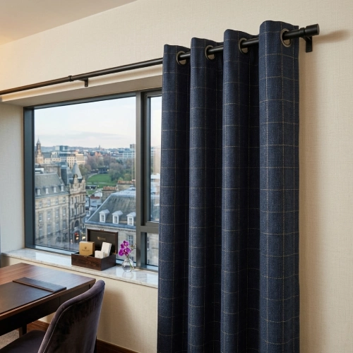 Hotel Room Eyelet Curtain