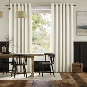 Layla Ecru Soft Neutral Beige Curtains