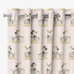 Minnie On The Move Blush Disney Pink-Curtains