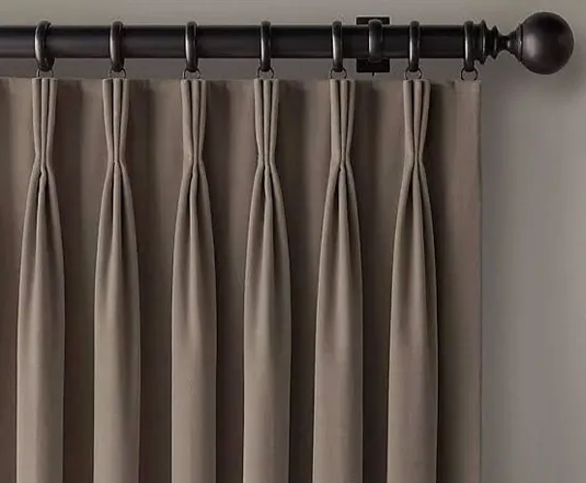 Triple Pleat Curtains