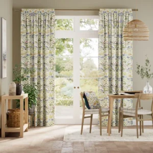 William Morris Strawberry Thief Natural Beige Curtains