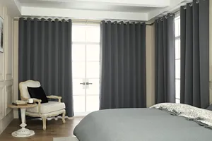 Grey Blackout Curtain