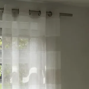 Santorini Eyelet Voile Curtain Panel