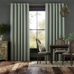 Sea Breeze Green Curtains for Modern Homes